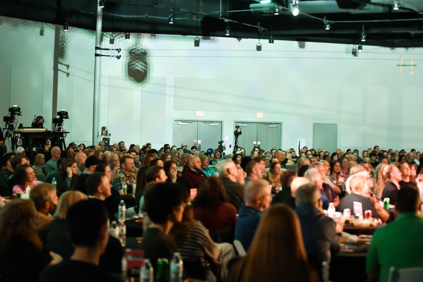 A packed house at Lifepointe Church